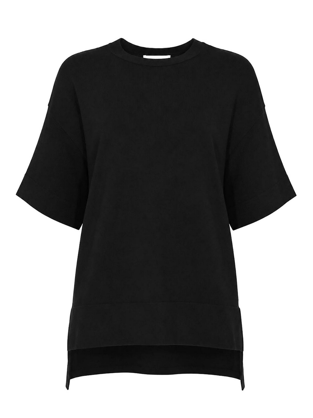 T-Shirt In Maglia Di Viscosa