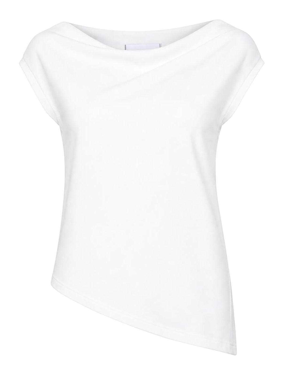Top In Ice Cotton Con Scollo A Barca