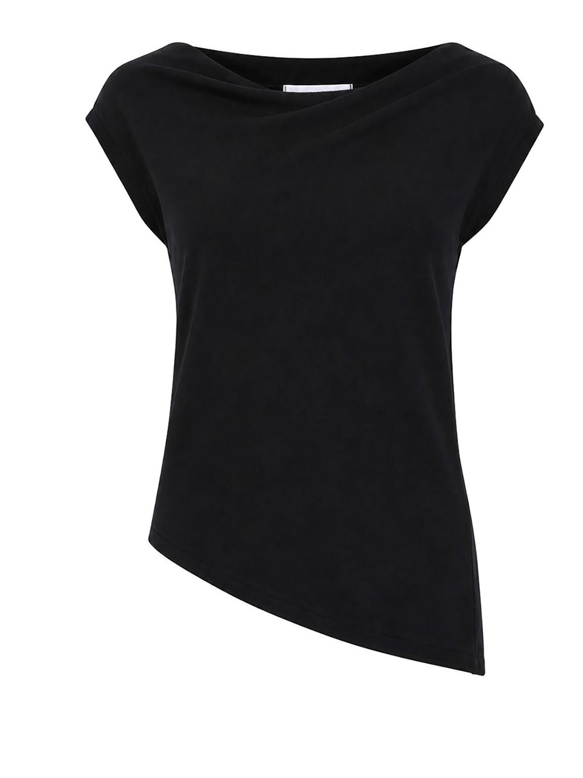 Top In Ice Cotton Con Scollo A Barca