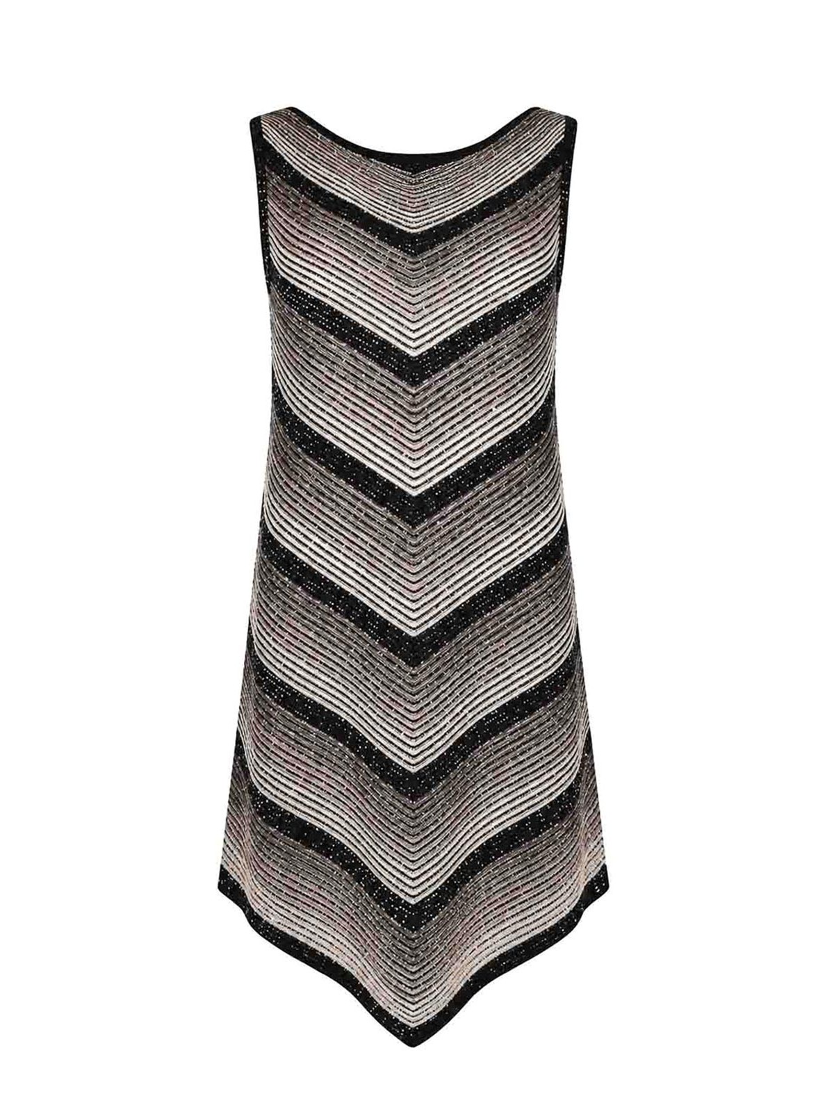 Vestito Degrad Lurex In Misto Viscosa
