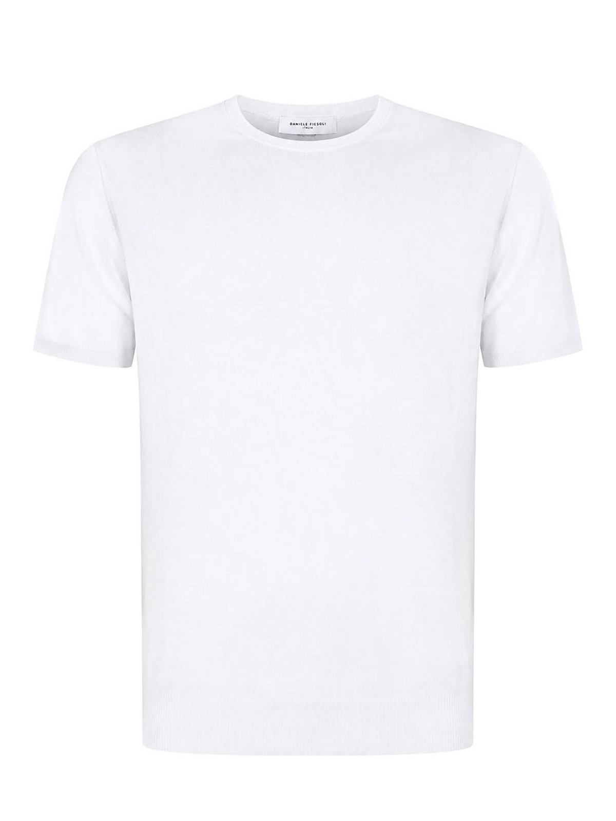 T-Shirt In Dry Cotton Latte