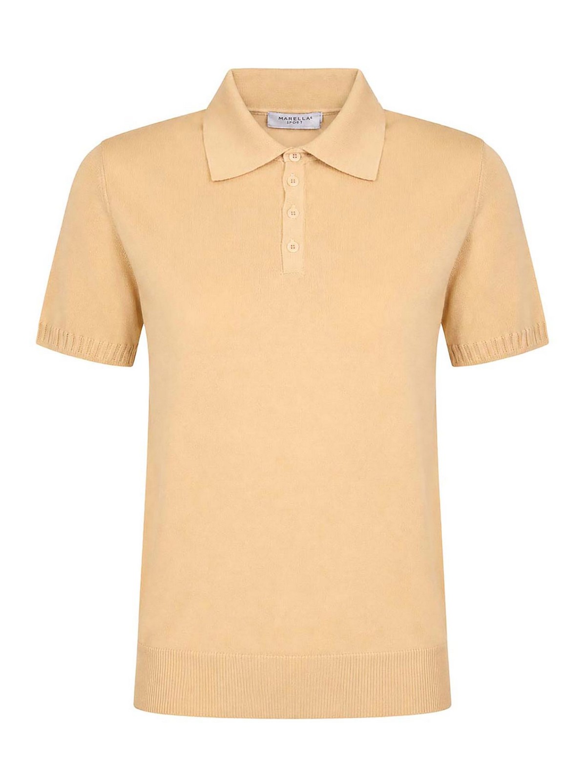 Polo In Cotone Latte