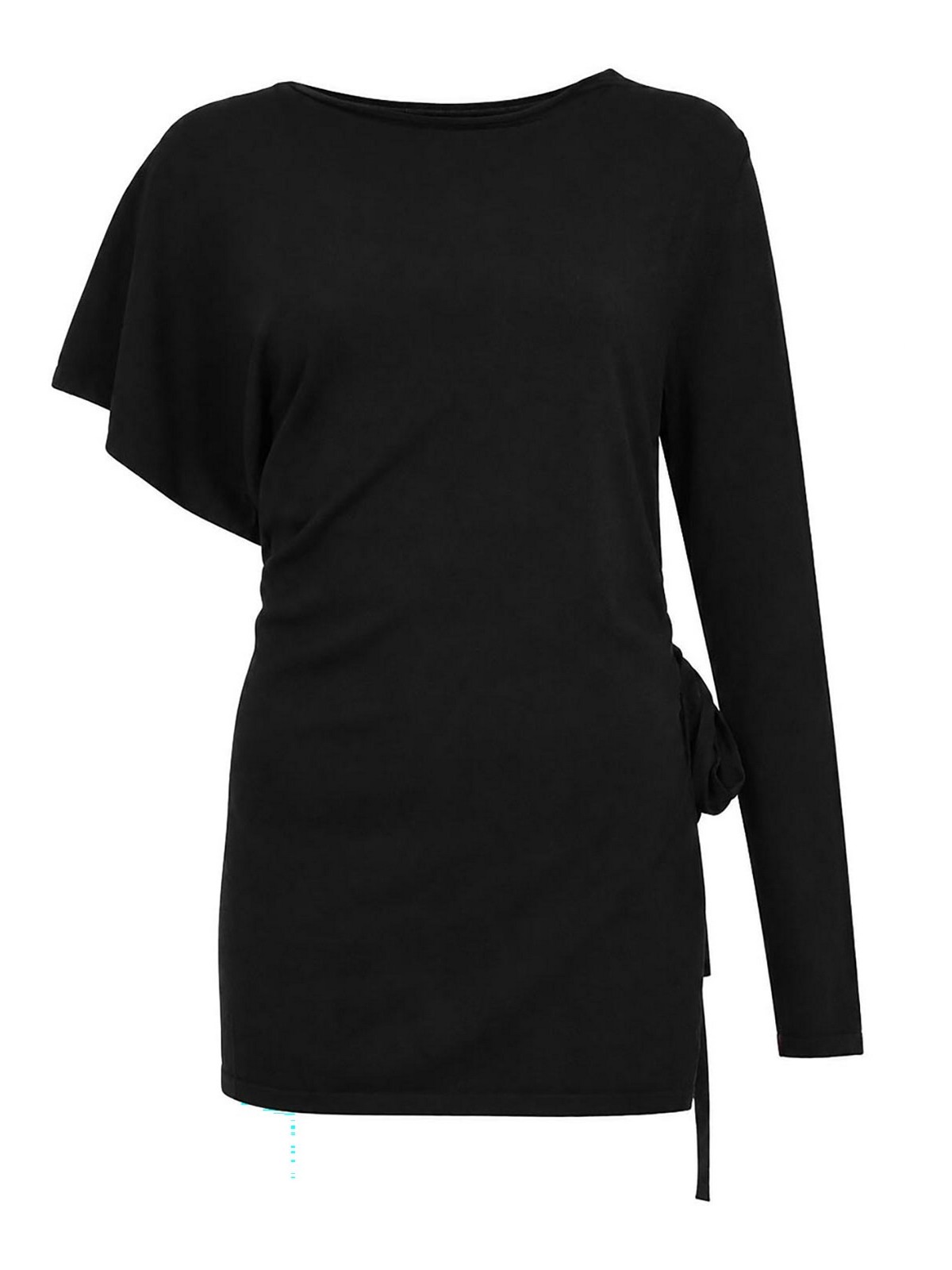 Maglia Elea Asimmetrica In Viscosa Stretch