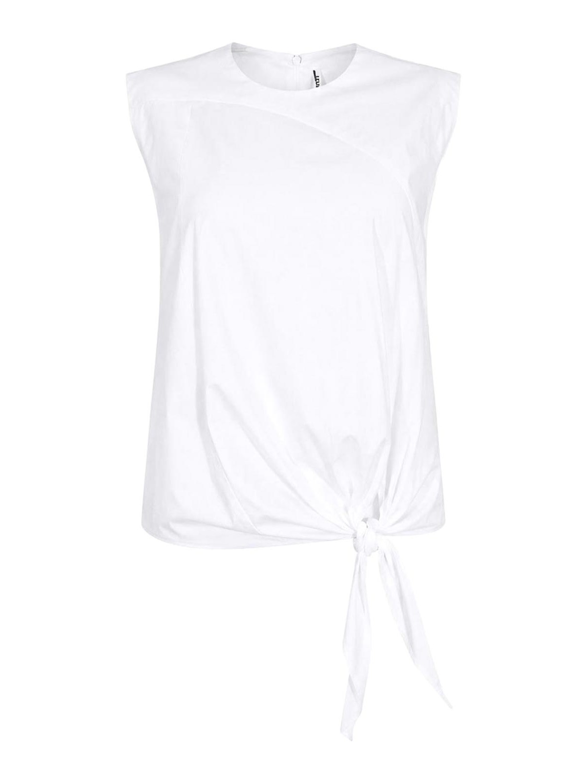 Top Gwen In Popeline Stretch Di Cotone