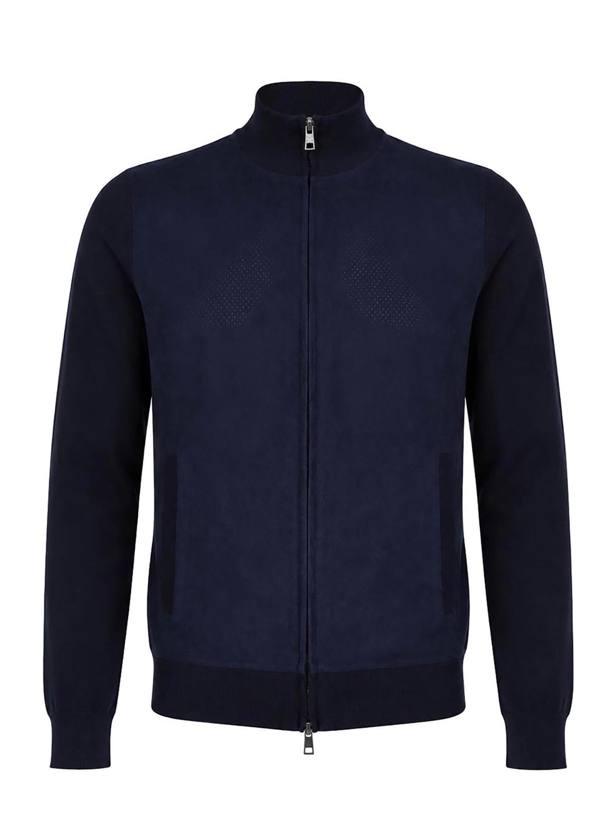 Giacca In Maglia Di Cotone