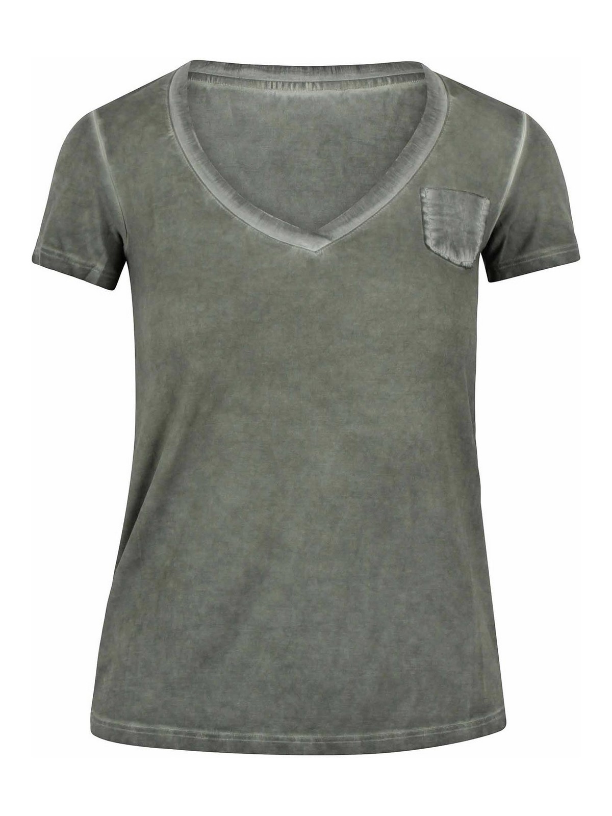 T-shirt maniche corte con taschino laterale