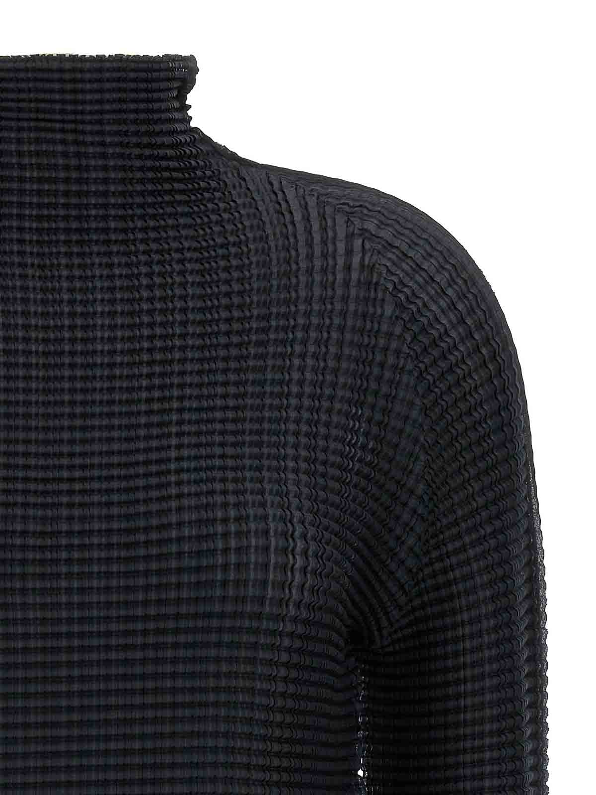 Issey Miyake ブラウス - 黒 - ブラック|IM66FJ67915