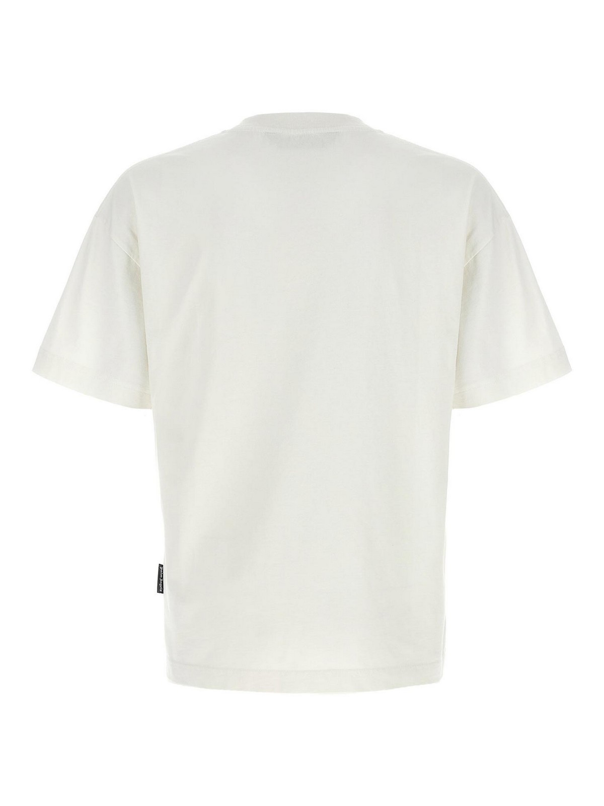 Palm Angels thai logo' t-shirt - White - Men|PMAA109S26JER0090355