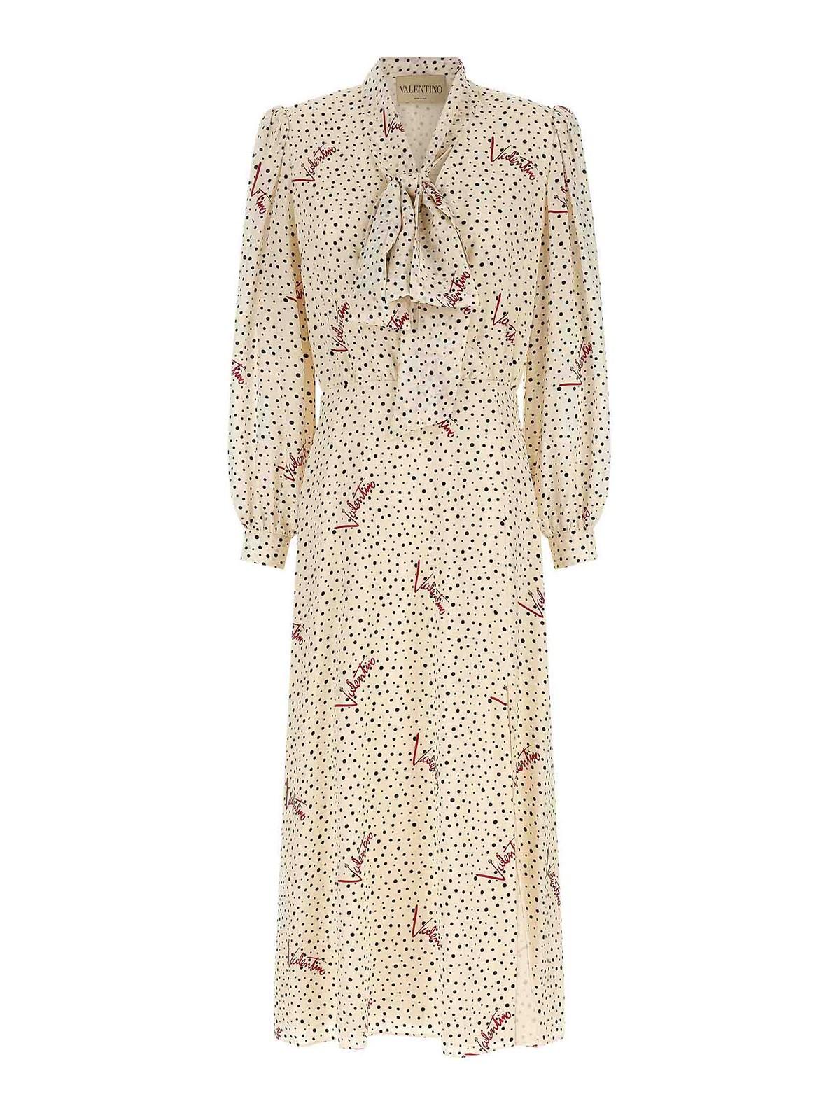 Valentino Garavani Robe Au Genou - Multicolore