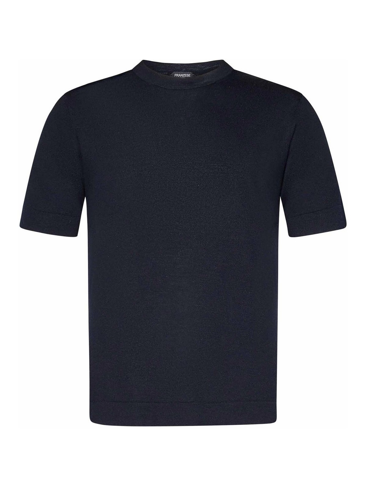 Shirt Scuro Morbida Seta E Cashmere
