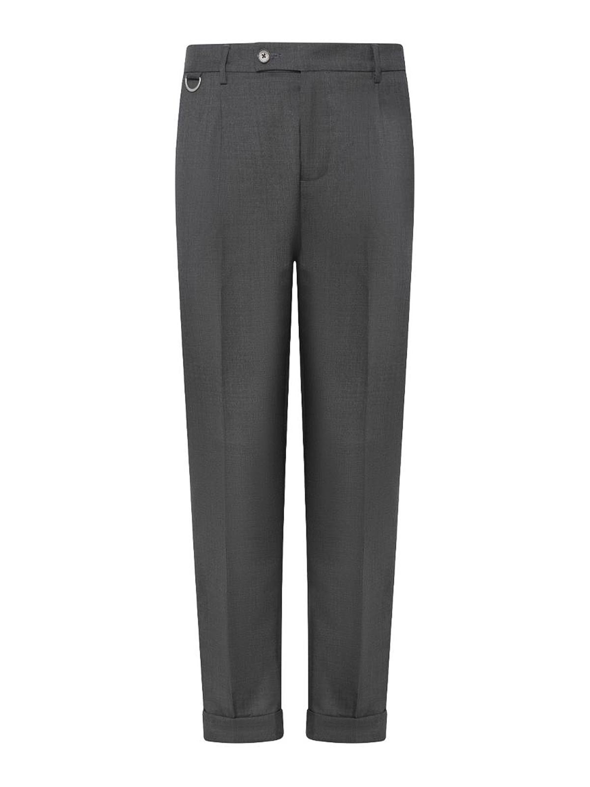 Low Brand Pantaloni slim carrot-fit