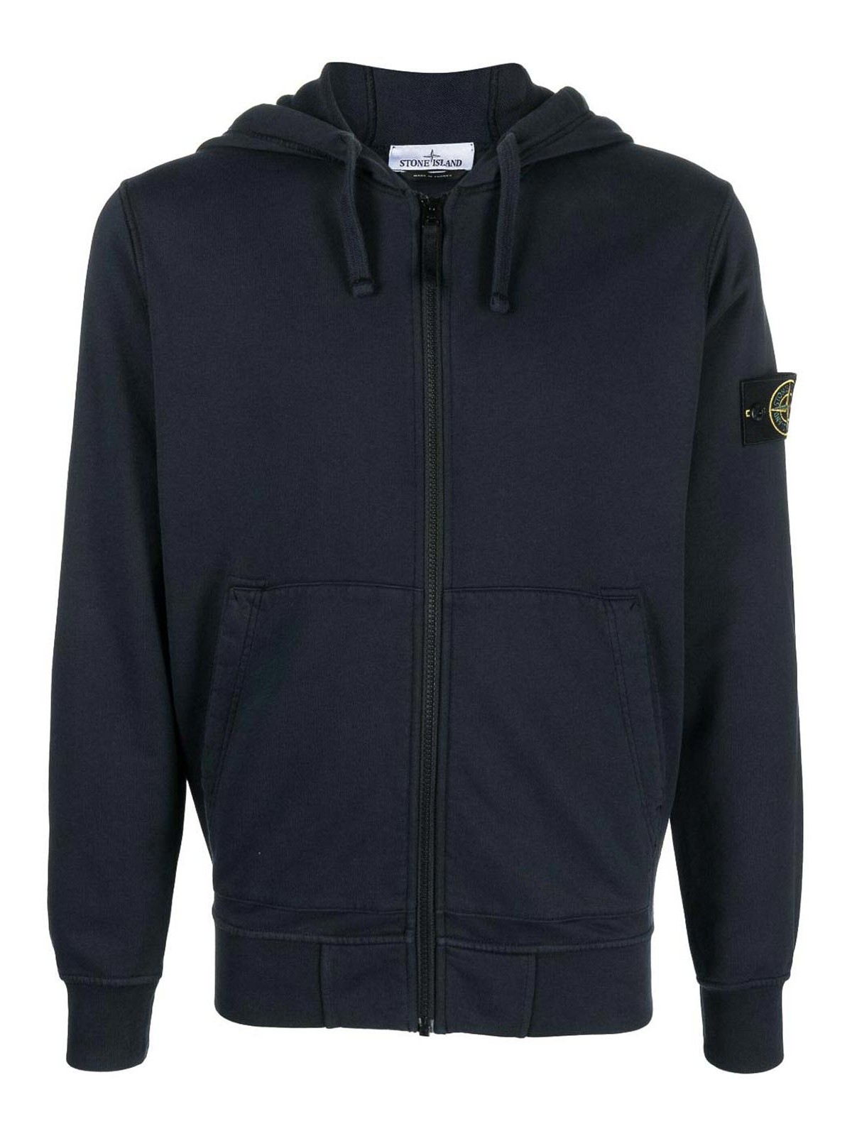 Felpa con cappuccio con zip