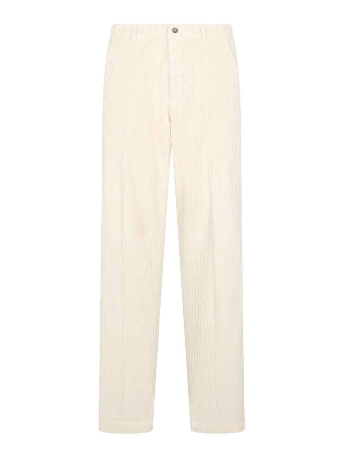 Boglioli Pantaloni larghi bianchi