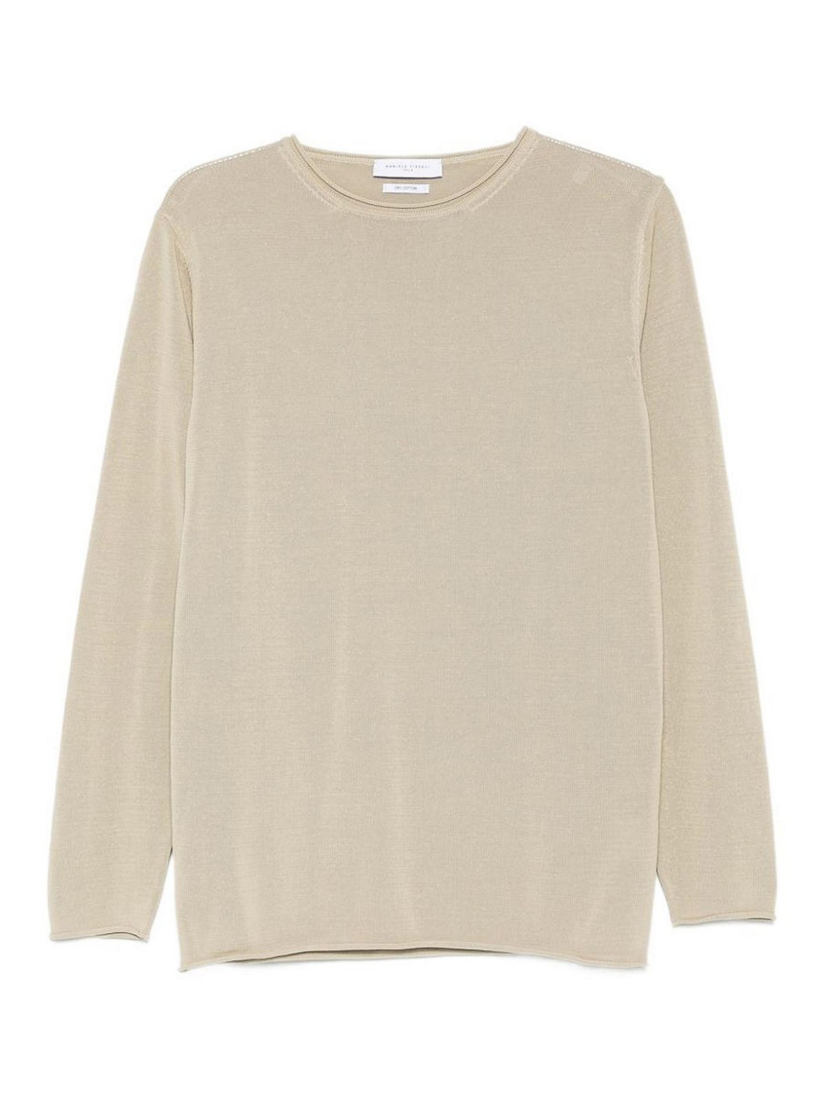 T-shirt lavorata a maglia