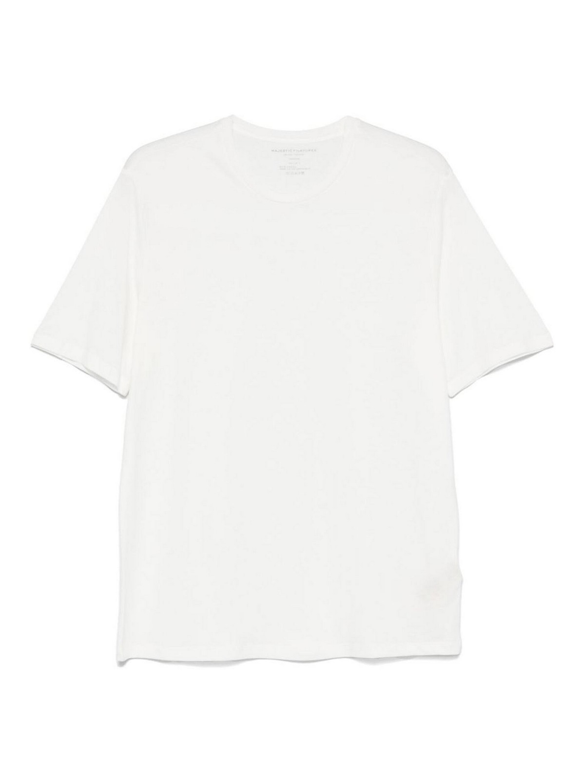 T-shirt girocollo bianca