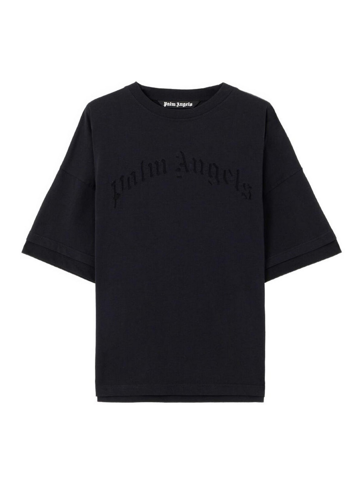 T-shirt in cotone con logo