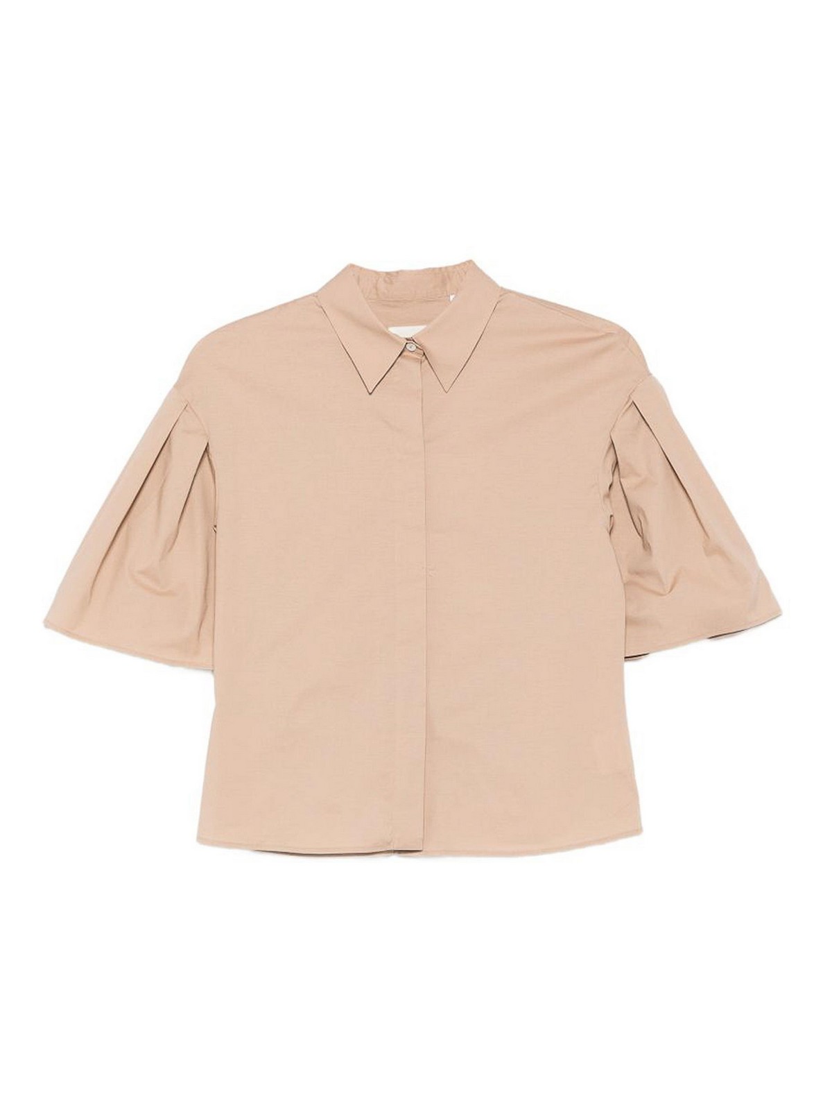 Camicia ellery con maniche a sbuffo