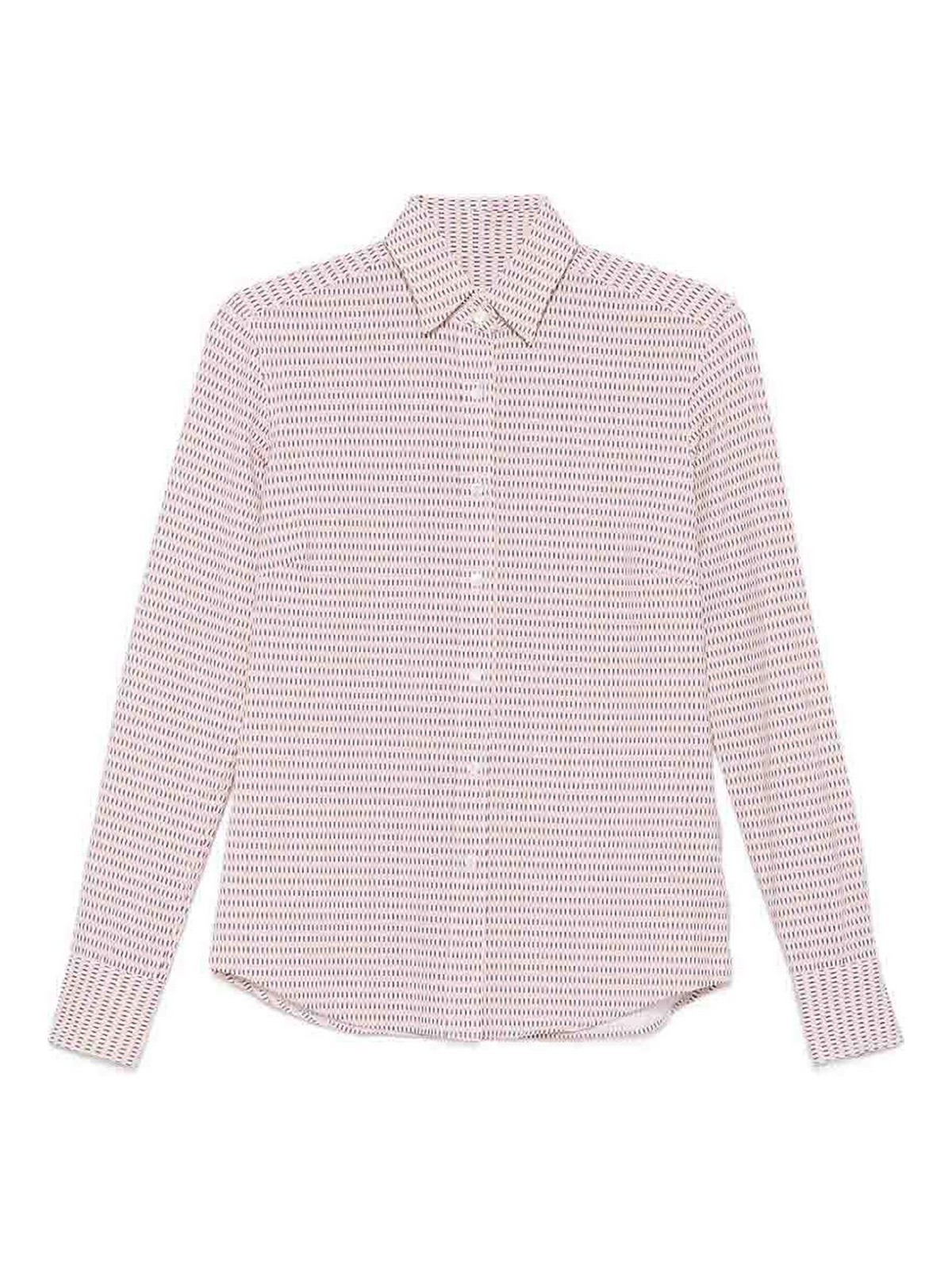Camicia Sara con stampa geometrica