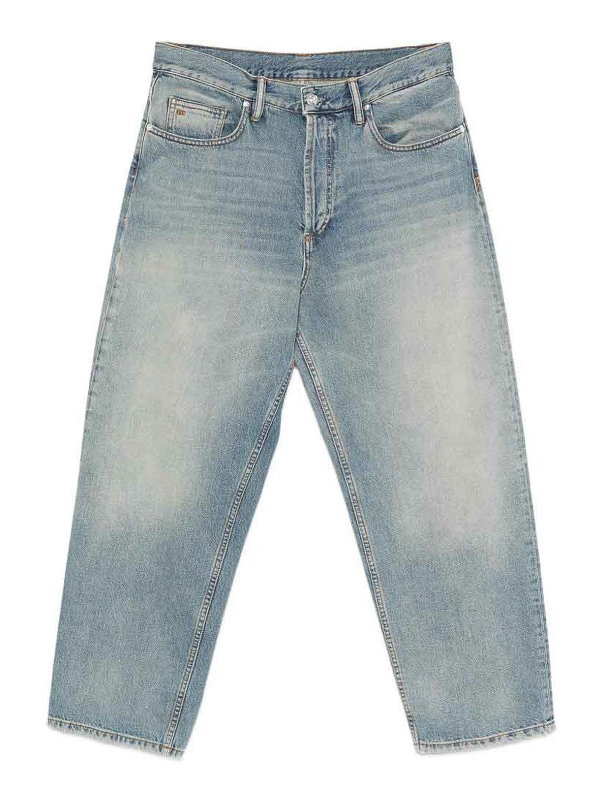 Jeans Albert in cotone delavÃ¨