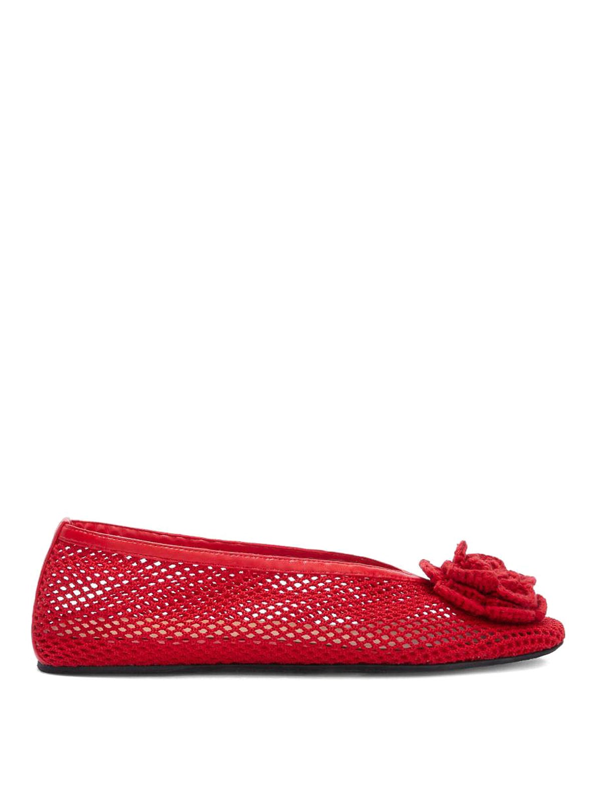 Ganni Ballerines - Rouge
