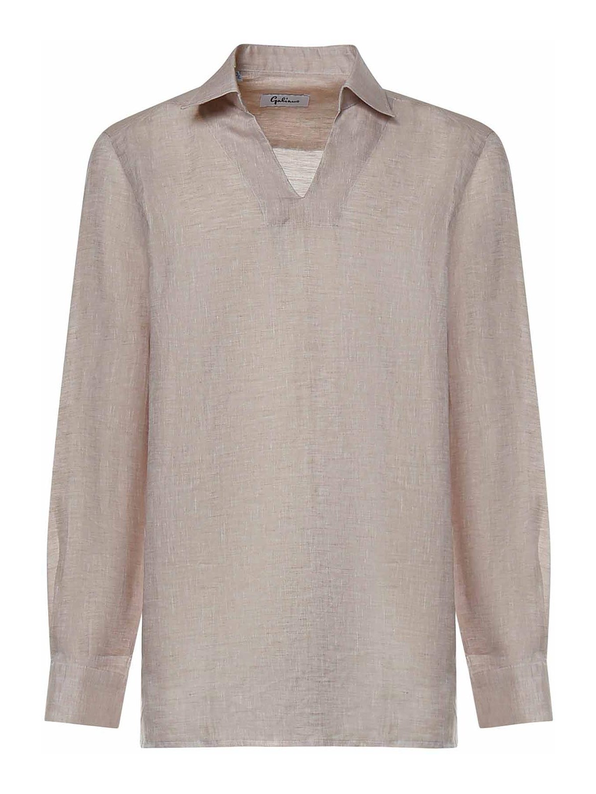 Camicia in lino Atlantis
