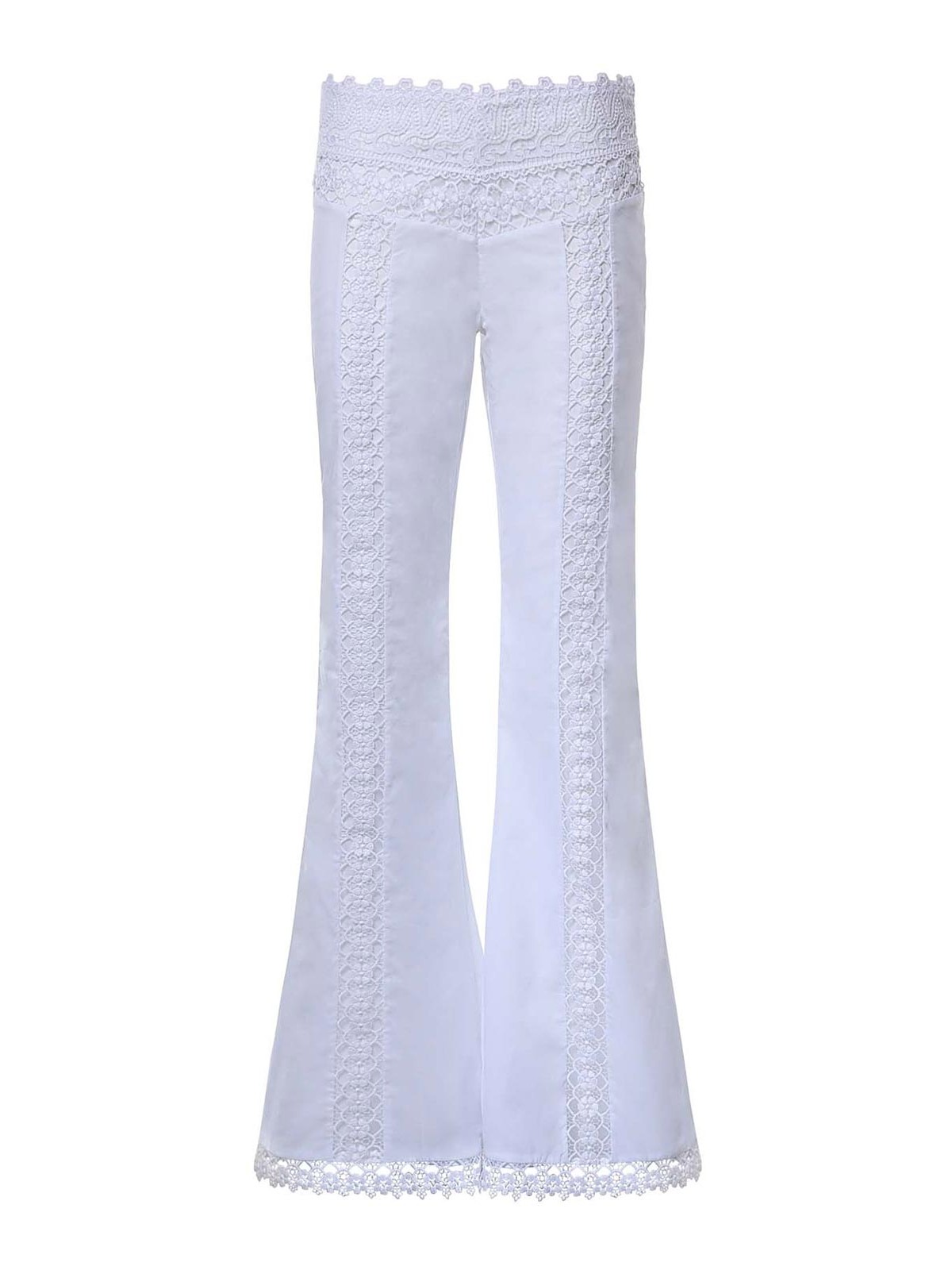 Charo Ruiz Pantalons Décontractés - Blanc