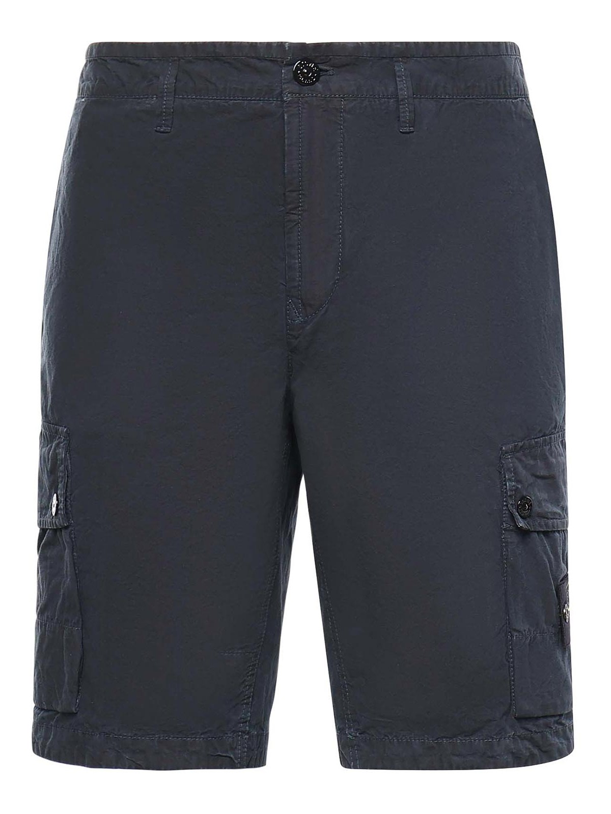 Shorts cargo in cotone con logo