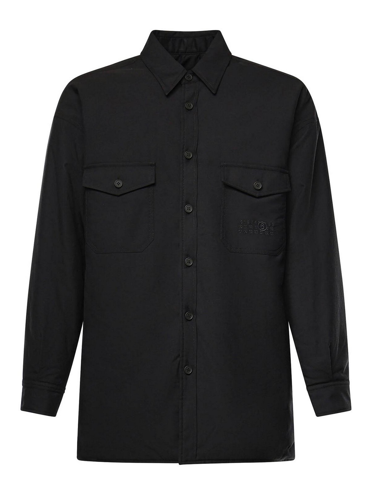 MM6 Maison Margiela Chemise - Gris Foncé