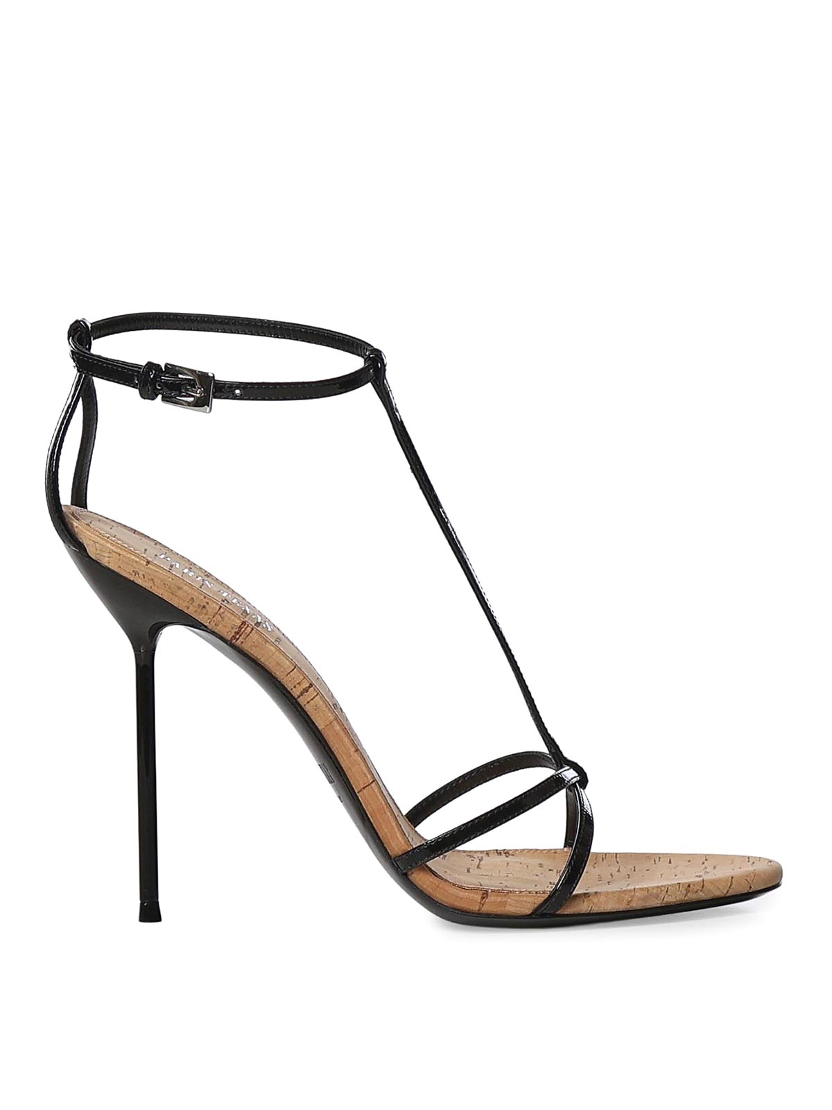 Sandali Lidia T-Strap In Vernice