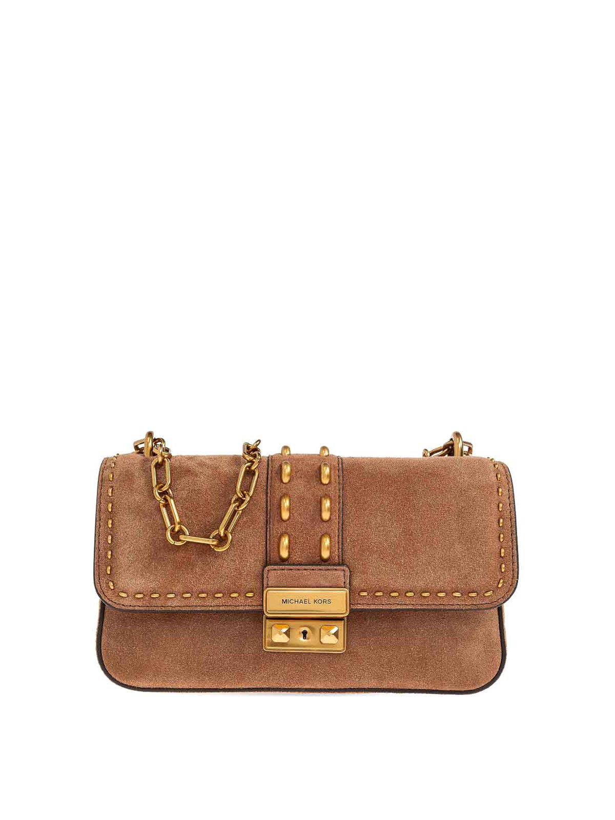 Michael Kors Sac Porté Épaule - Marron
