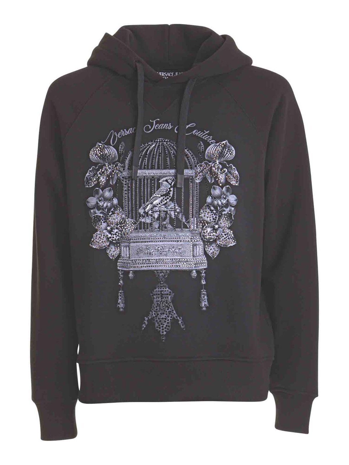 Versace Jeans Couture Pull Col Rond - Noir