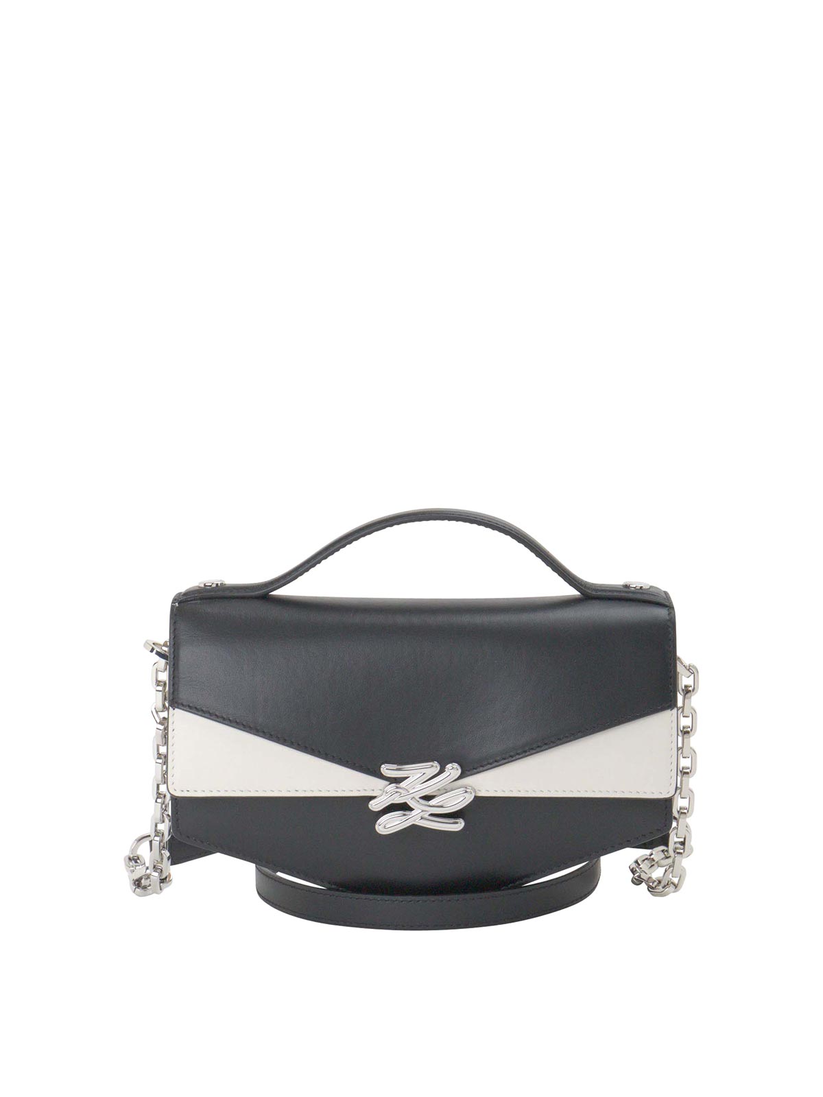 Karl Lagerfeld Sac Porté Épaule - Noir