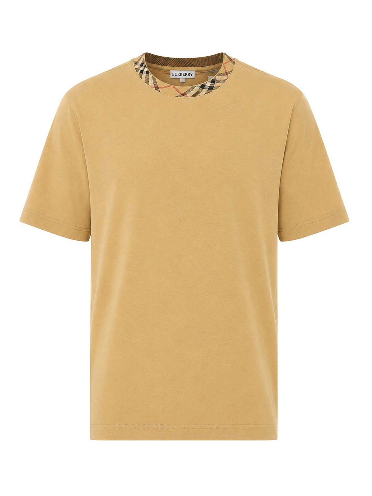 Burberry T-shirt di lino ryan
