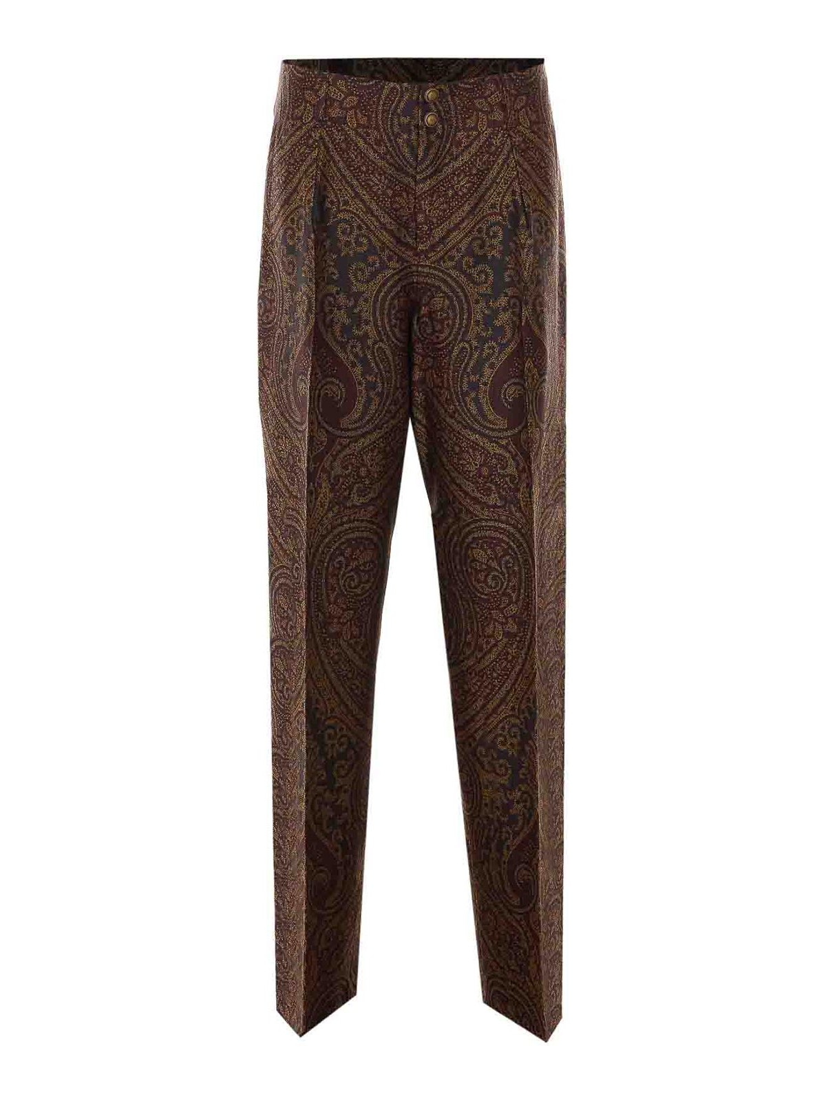 Etro Pantalons Décontractés - Marron