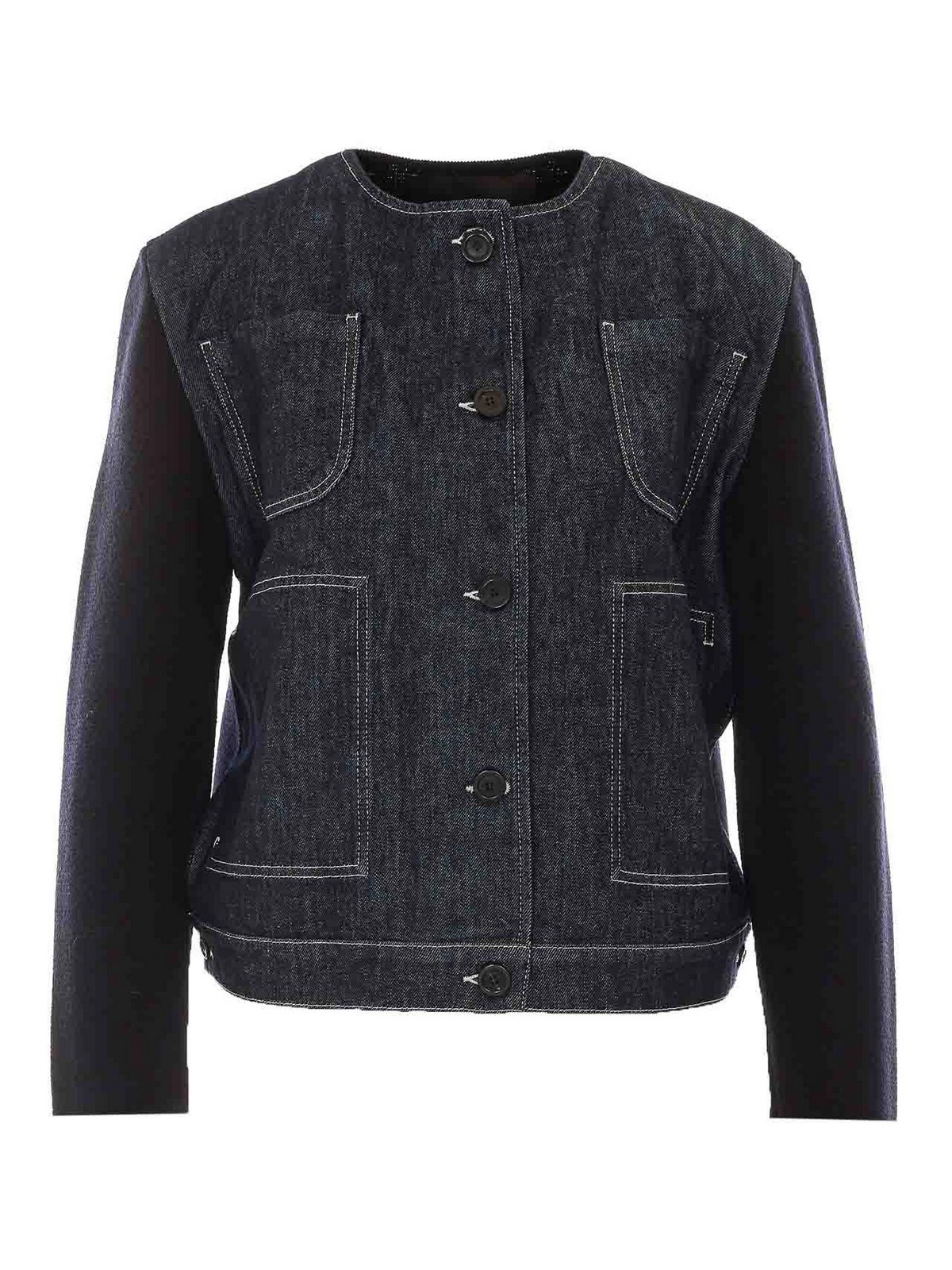 Fabiana Filippi Veste Casual - Bleu