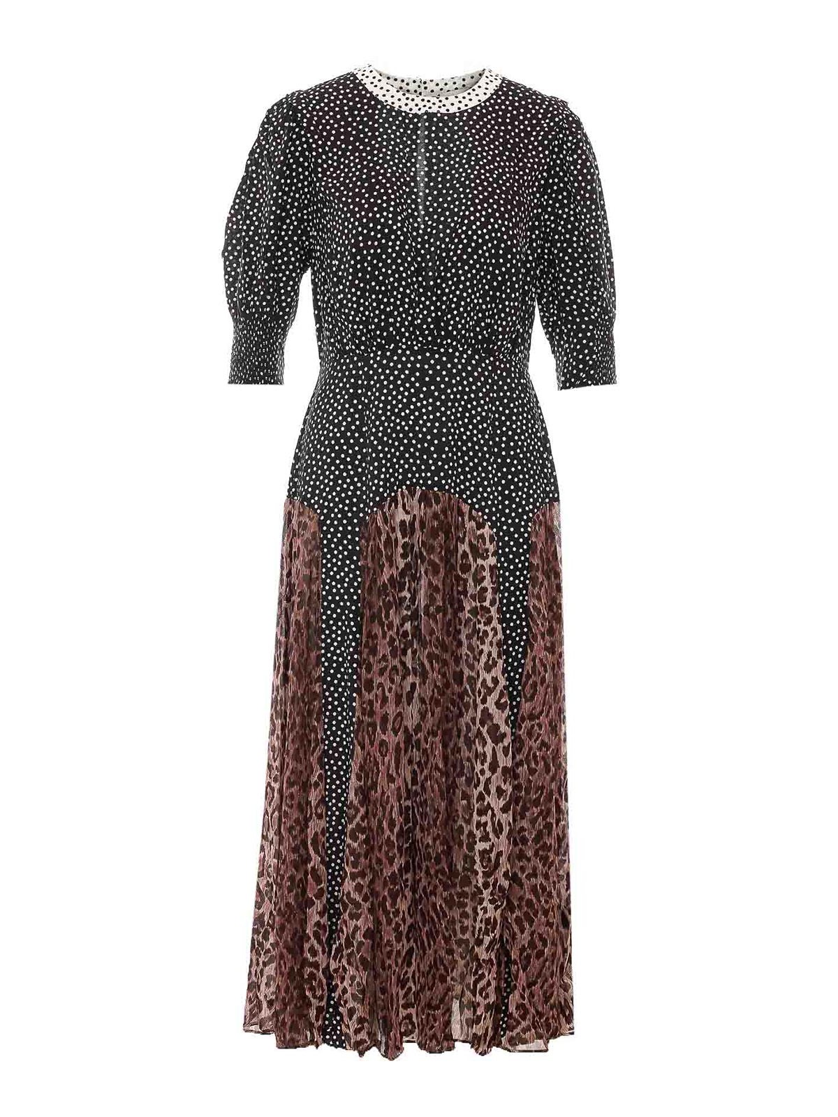 Rixo Robe Au Genou - Multicolore