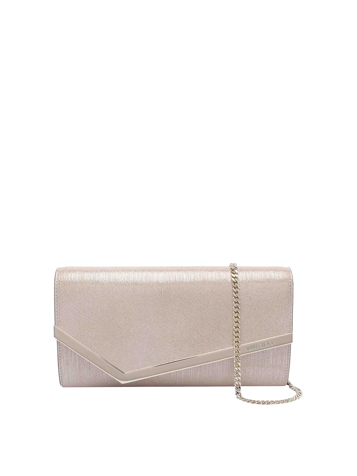 Jimmy Choo pochette Emmie color oro