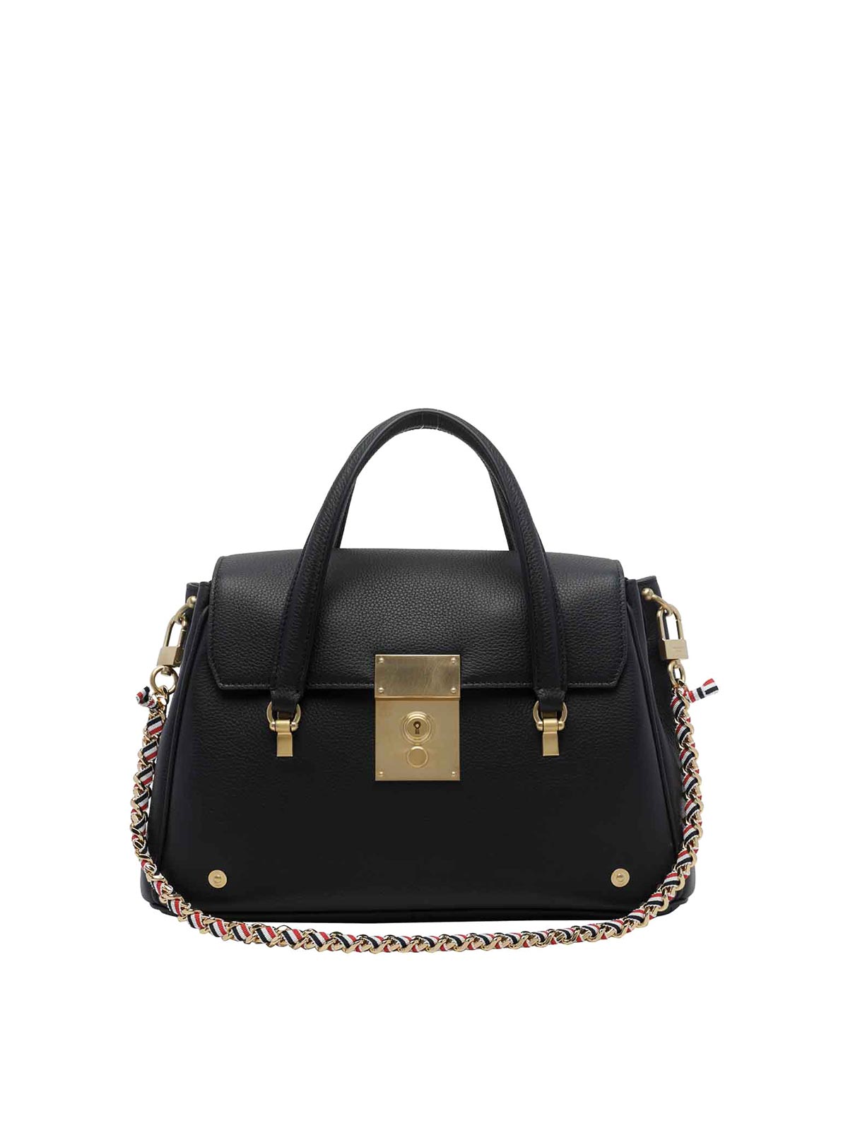 Thom Browne Sac Cabas - Noir