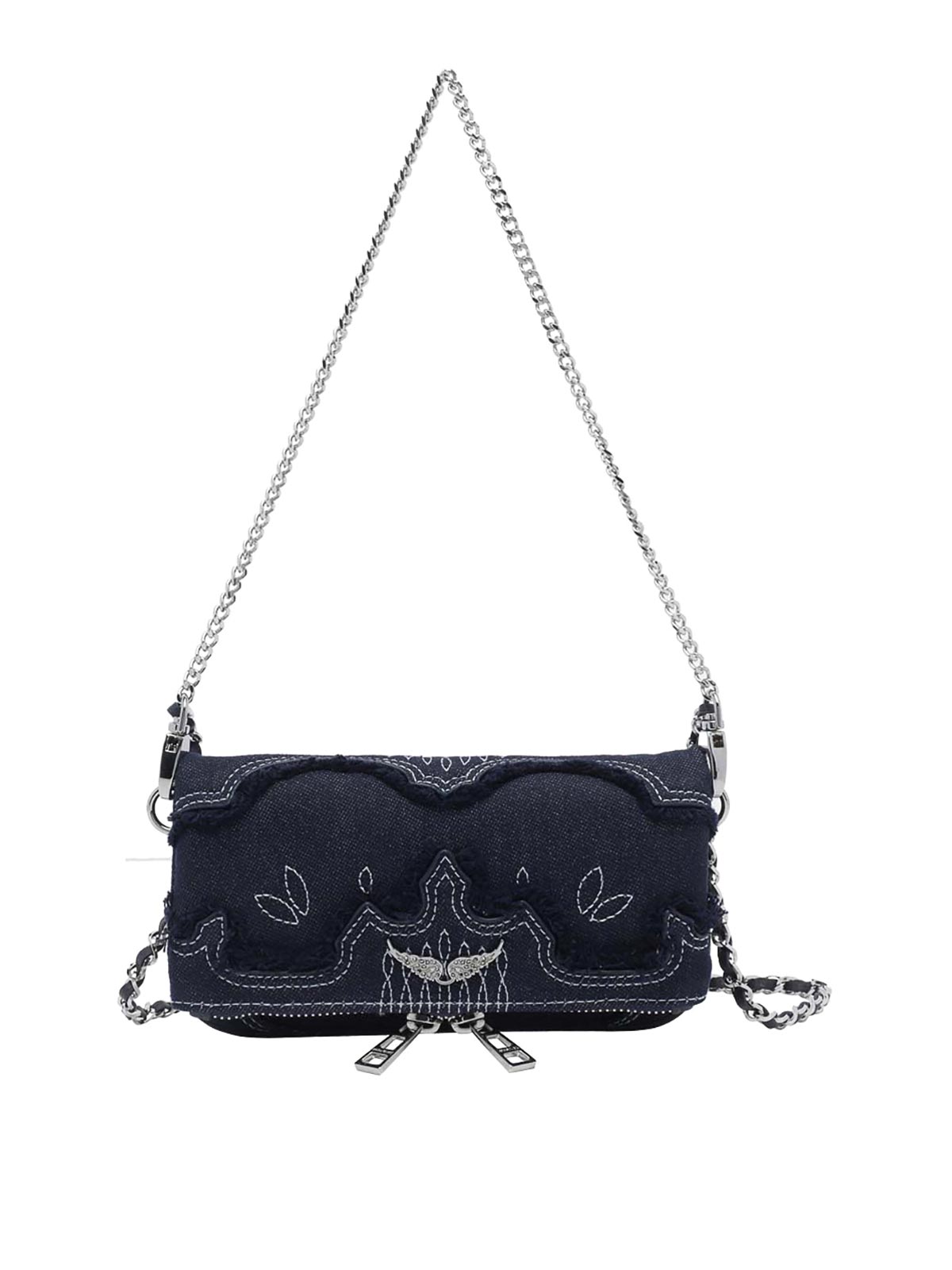 Zadig & Voltaire Sac Bandoulière - Bleu