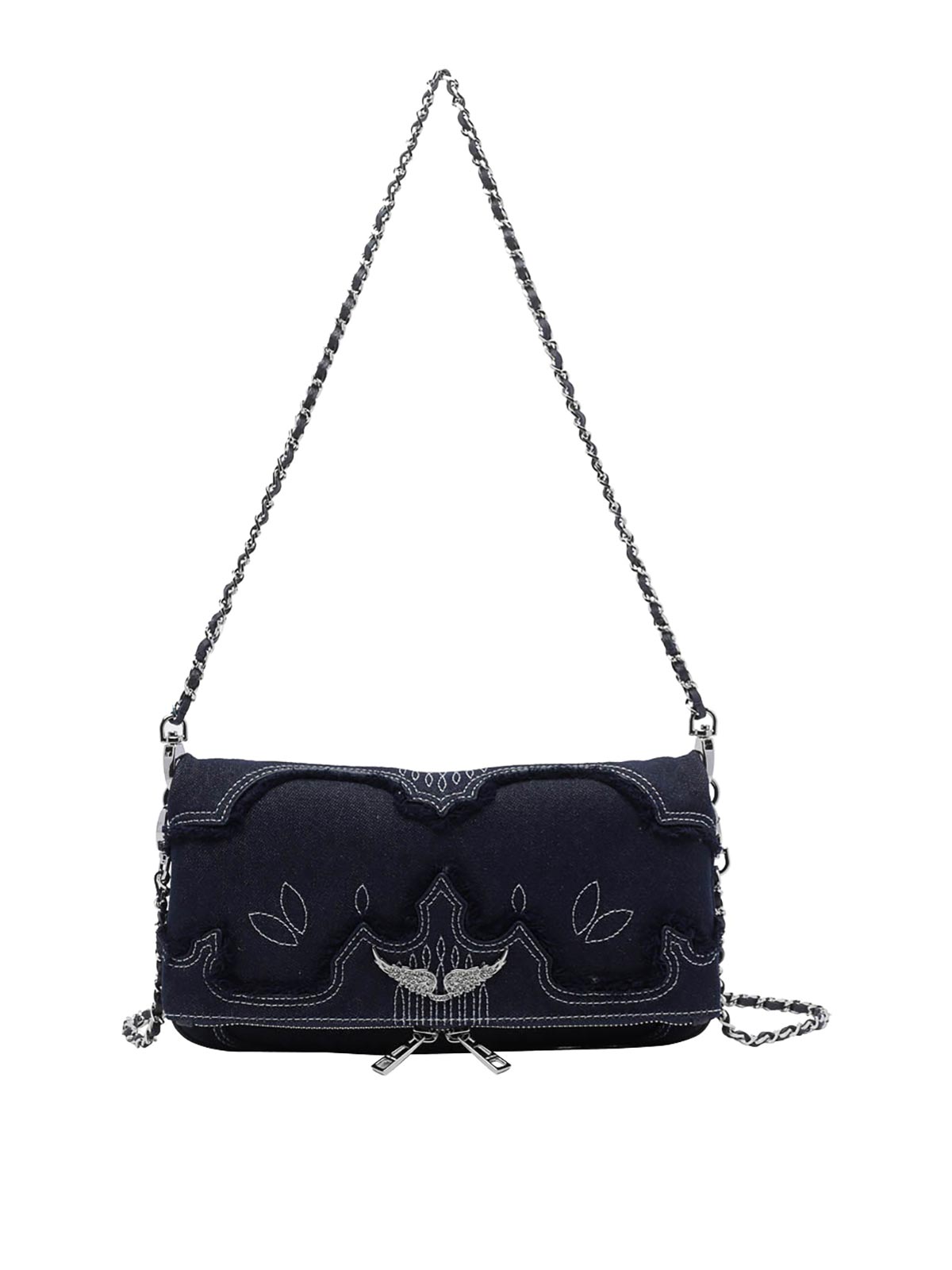 Zadig & Voltaire Sac Bandoulière - Bleu
