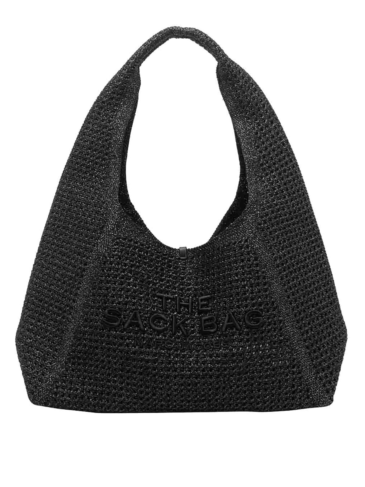 Marc Jacobs onyx the crochet sack bag - Black|2P6HSH009H02974