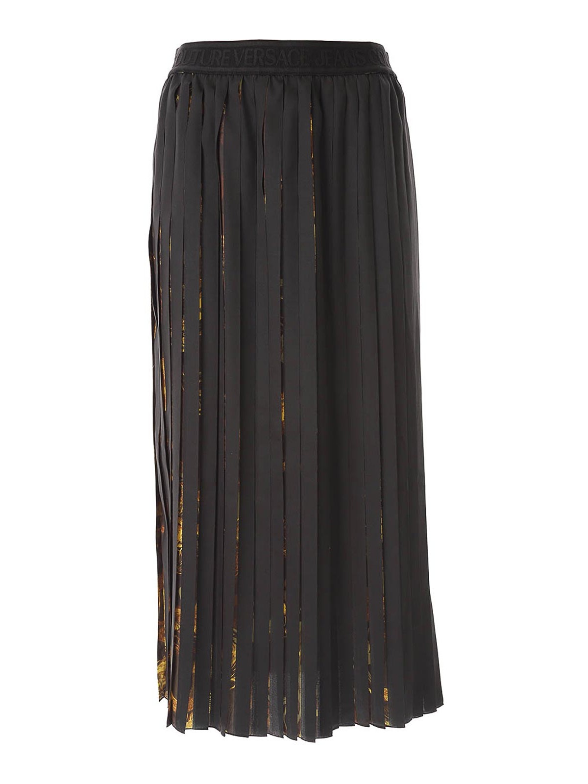 Versace Jeans Jupe Midi - Noir