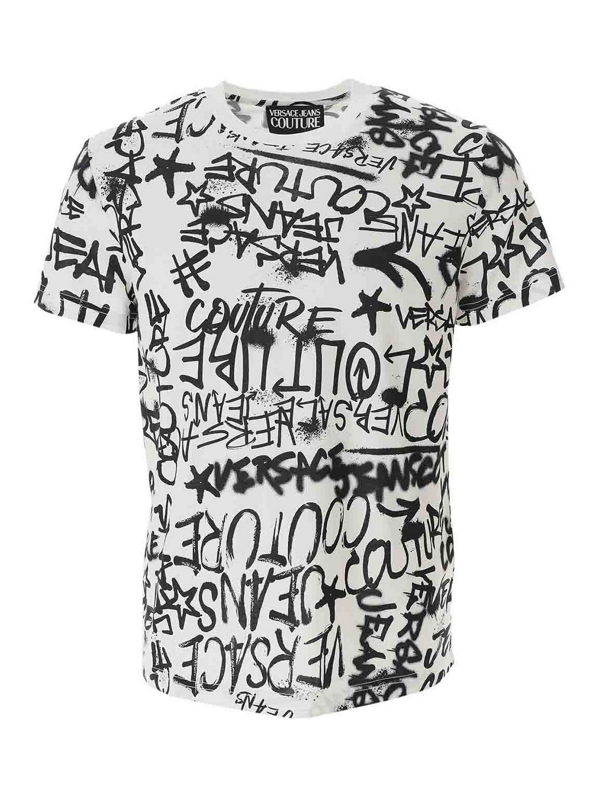 Maglietta con graffiti ovunque