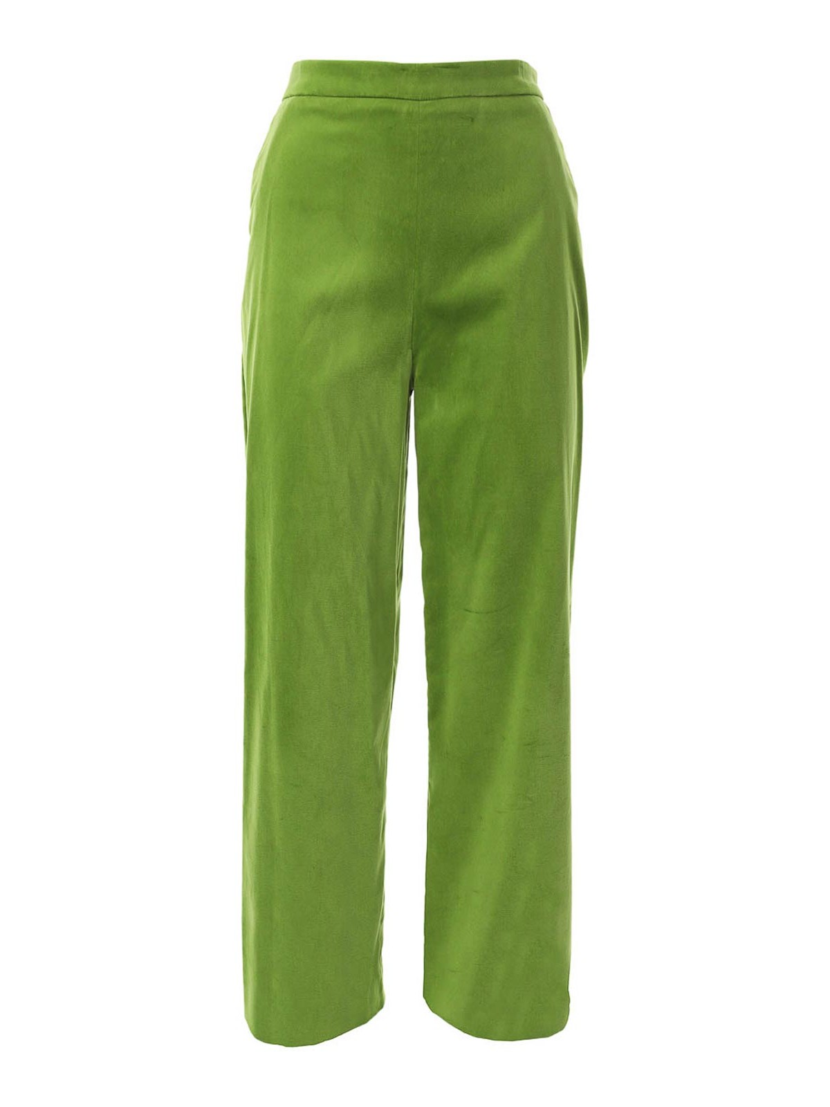 Pantaloni in velluto elasticizzato
