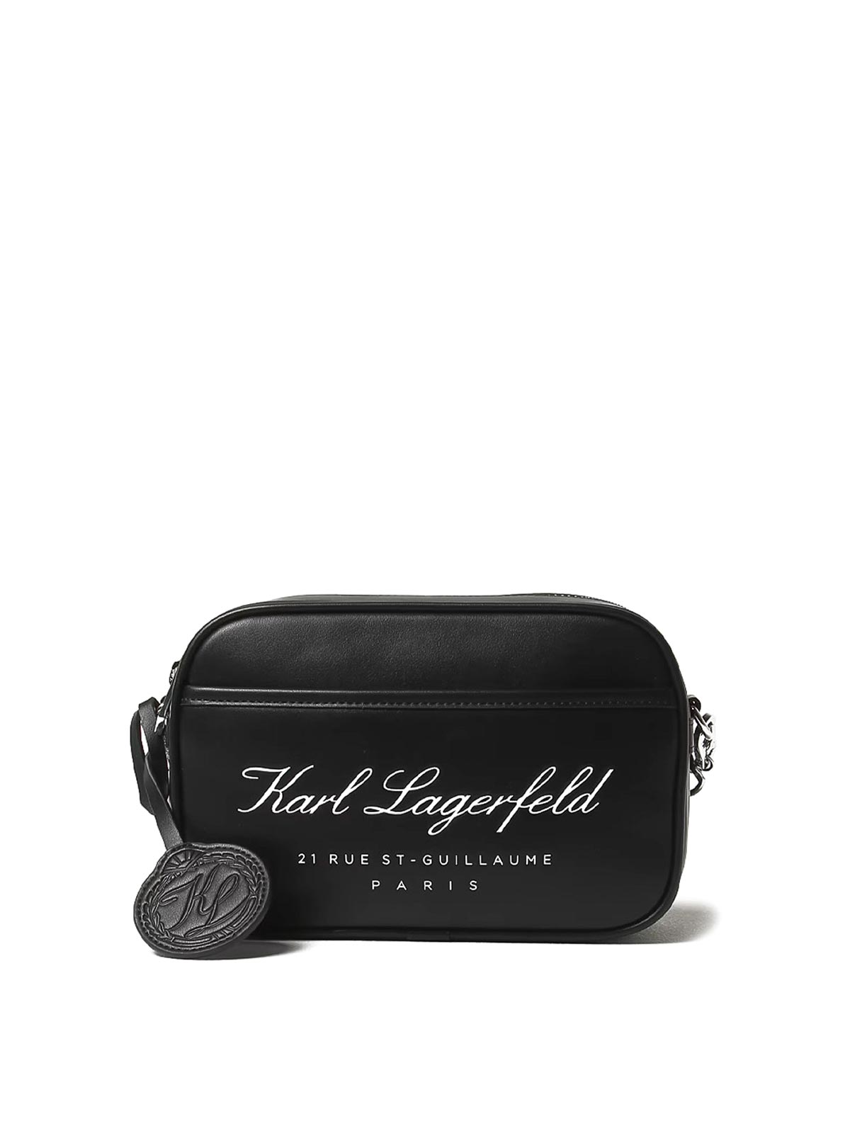 Karl Lagerfeld Hotel Karl Camera Bag Tech Leather|235W3130999