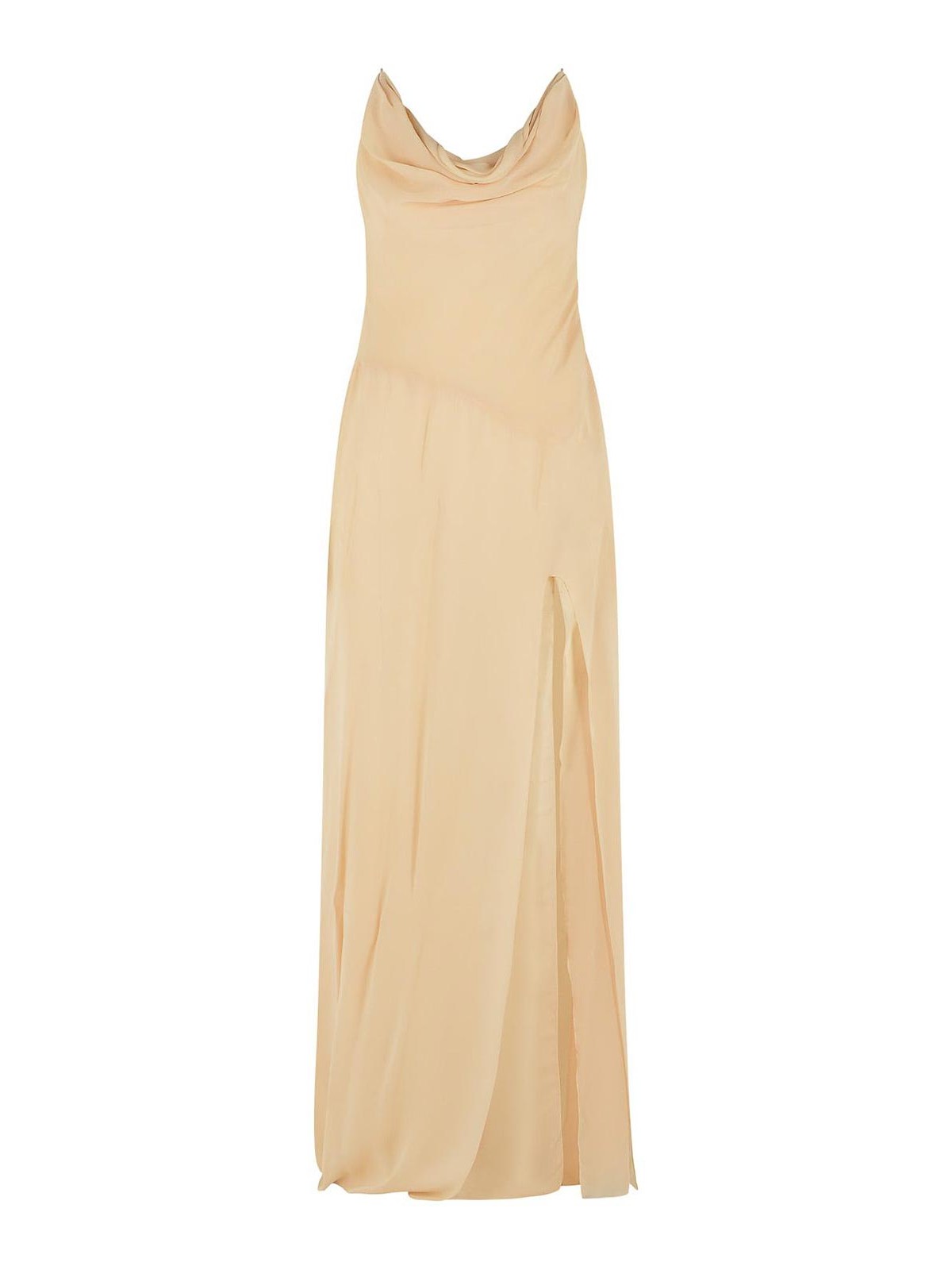 Blumarine Vestito in viscosa panna