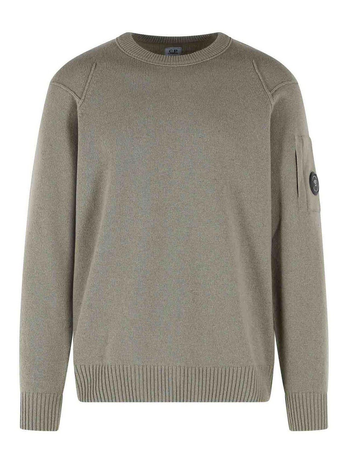 C. P. Company Pull Col Rond - Beige