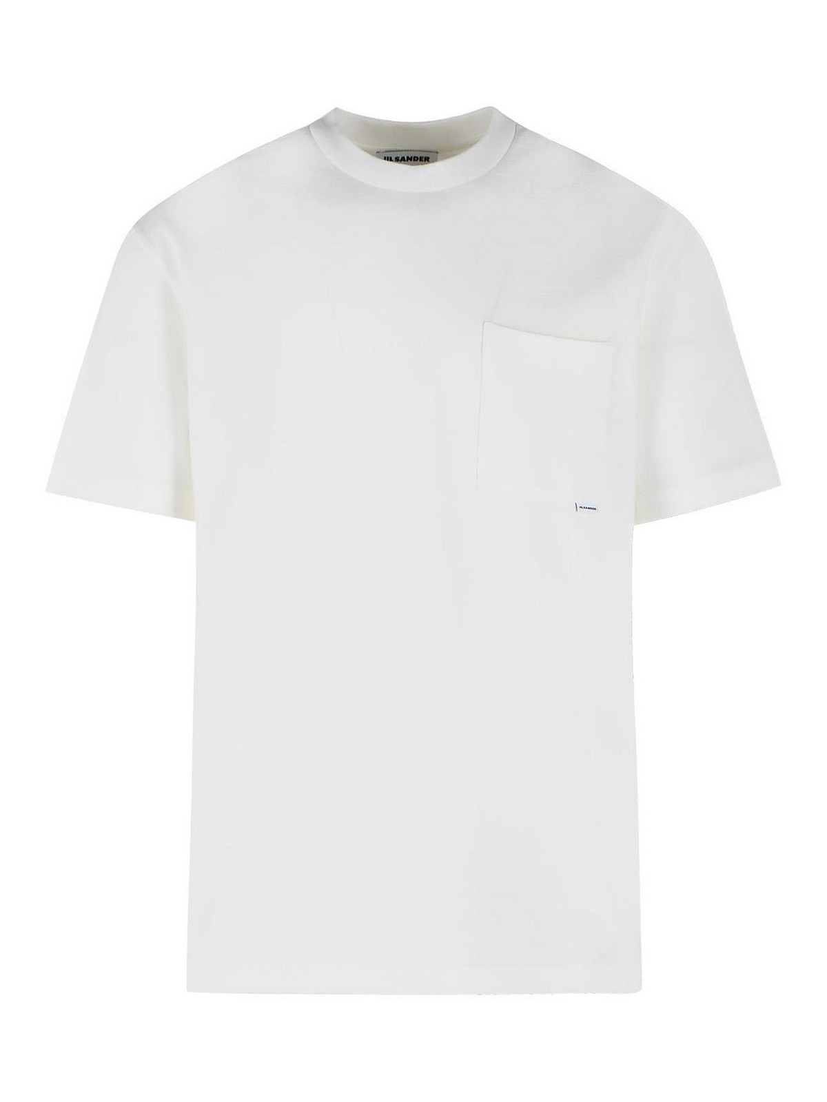 Jil Sander T-shirt nera in cotone