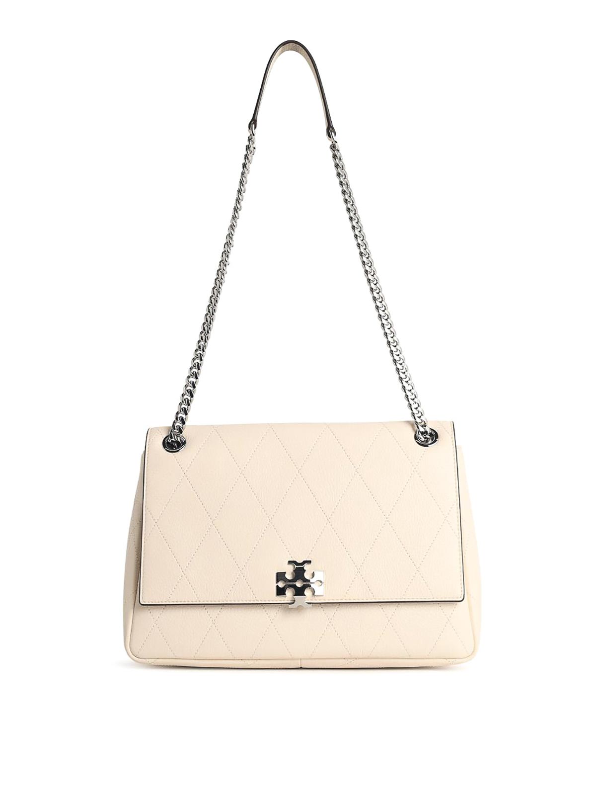 Tory Burch Sac Porté Épaule - Crème