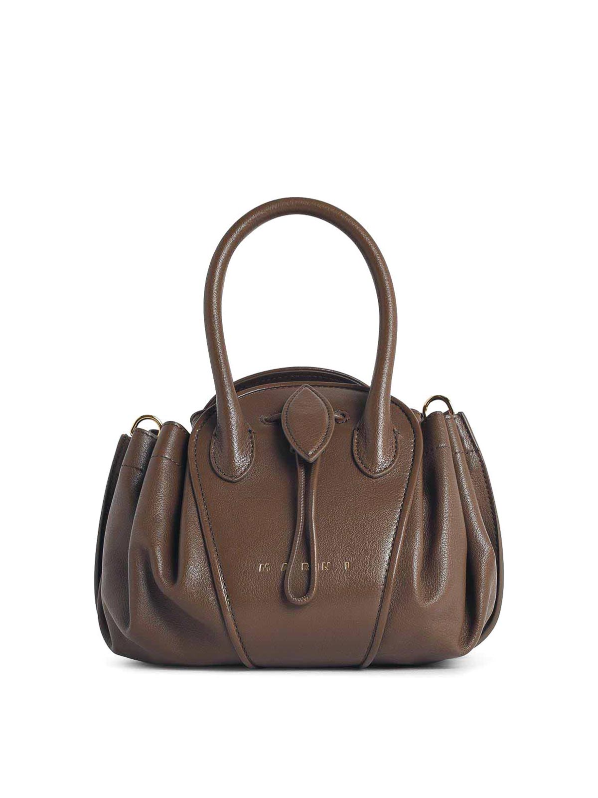 Borsa piccola in pelle 'tulipea'